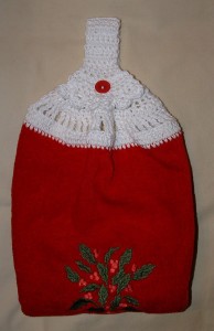 Red Towel Topper