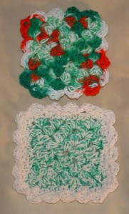 Scalloped Edged Scrubbies
