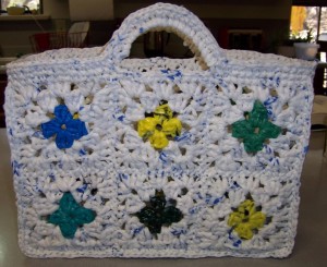 Libby's Recycled Motif Tote Bag Libby's Recycled Motif Tote Bag