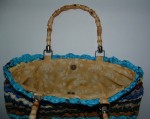 Recycled Shell Purse Inside