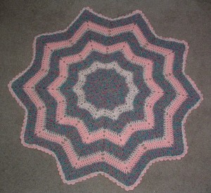 Pink Baby RR Afghan