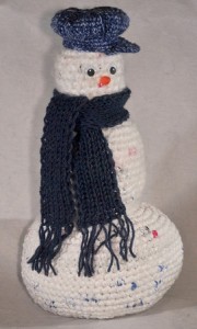 Plarn Snowman