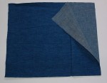 Denim Eyelet Tote Beginning